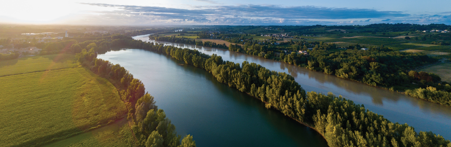 Dordogne and Garonne rivers location